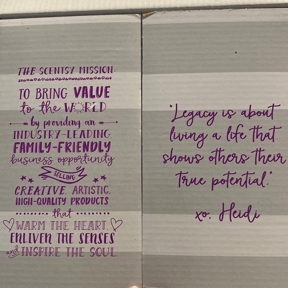 Scentsy Rustic Garden warmer beautiful for your home. - Picture 4 of 4